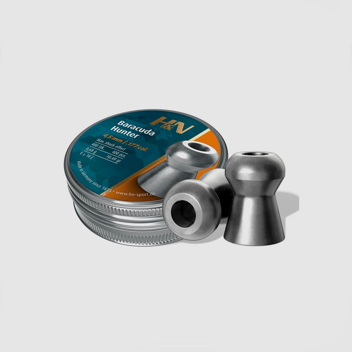 H&N – BARACUDA HUNTER 4,5MM/.177 | 0,68g 10,49gr (400 Stk)