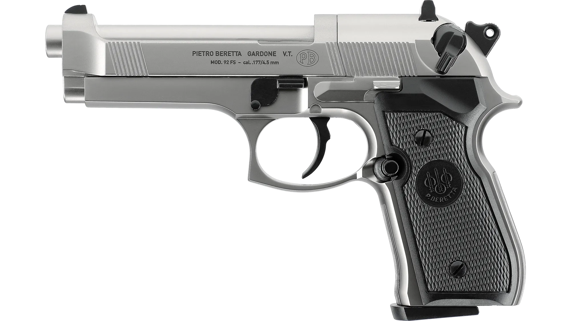 Beretta M92 FS Nickel, afbeelding 1 van 2