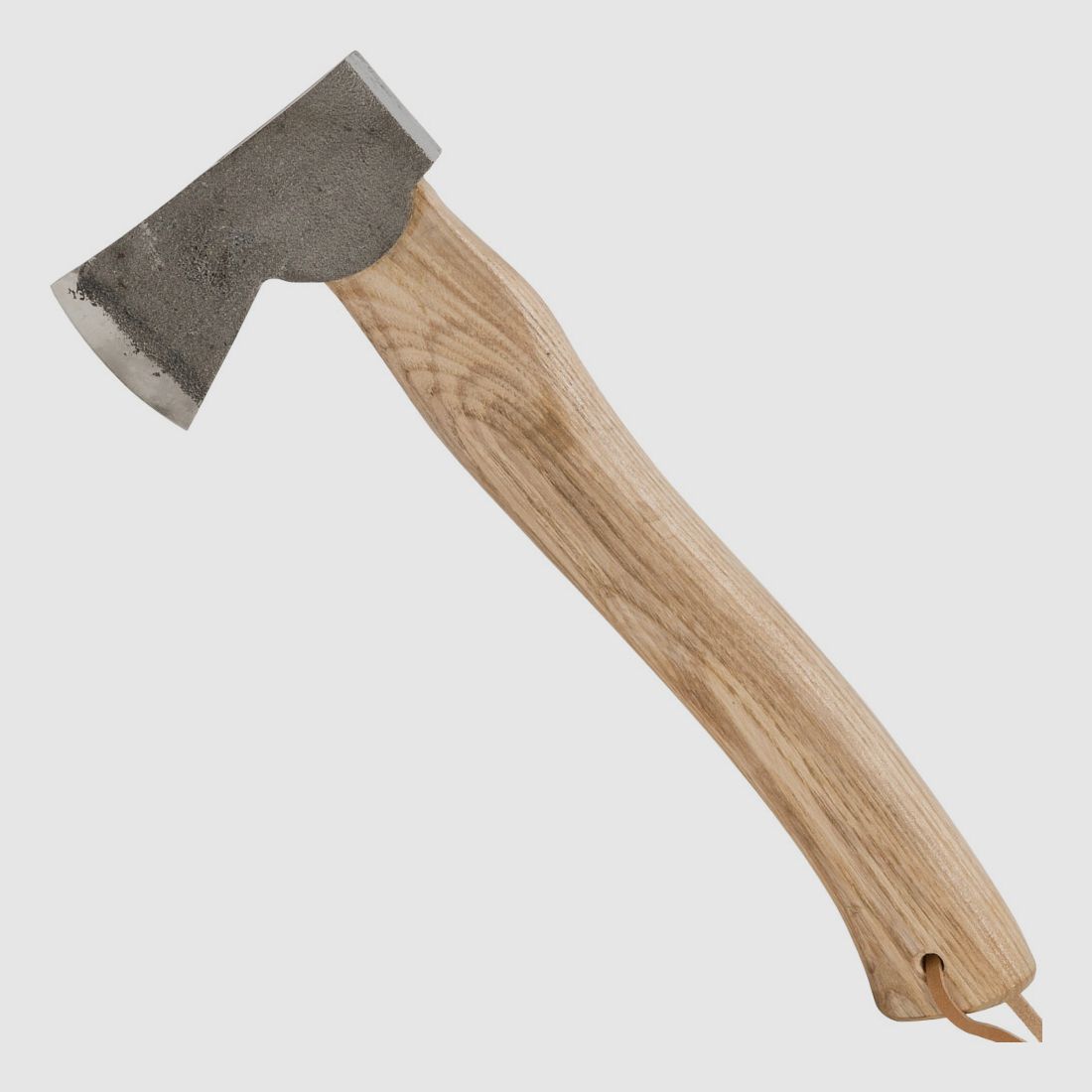 Powerful axe including leather sheath