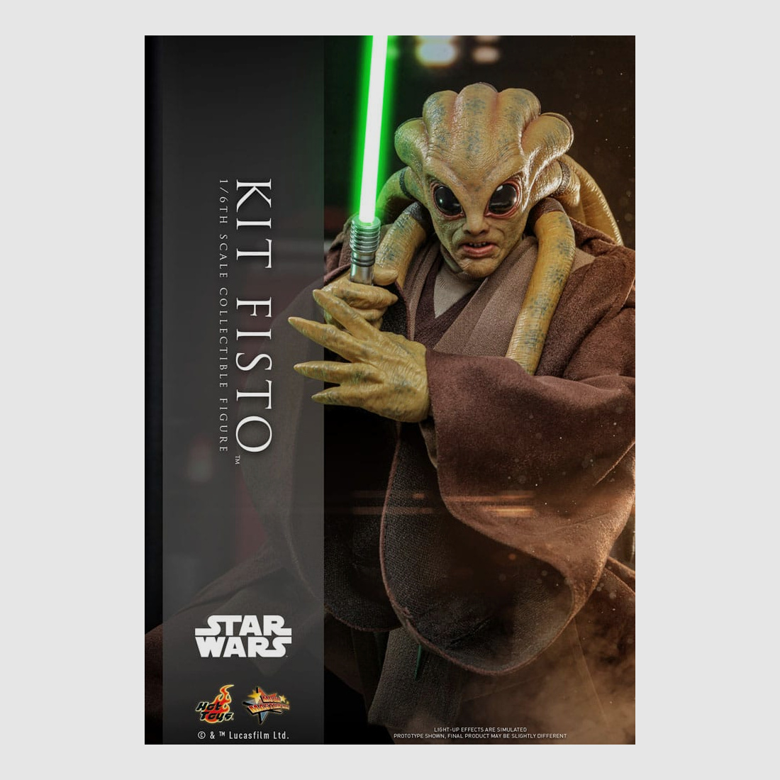 Star Wars Movie Masterpiece Actionfigur 1/6 Kit Fisto 32 cm | 43251