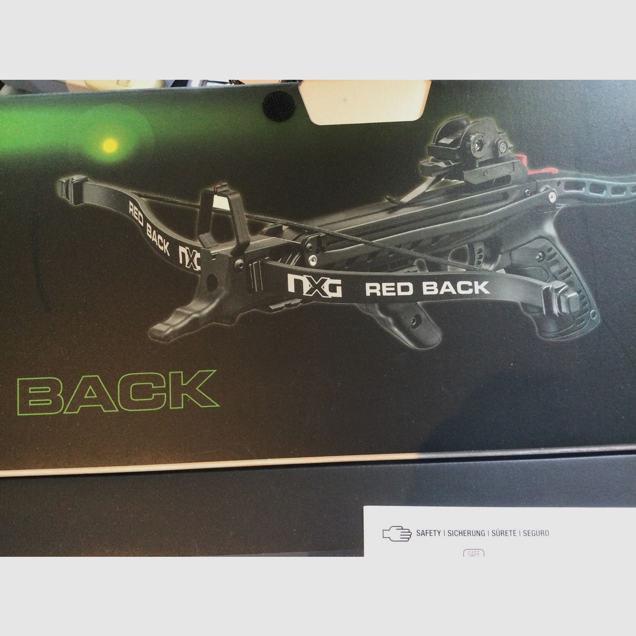 NXG RED Back, Armbrust, wie abgebildet, incl Pfeilen und Verpackung