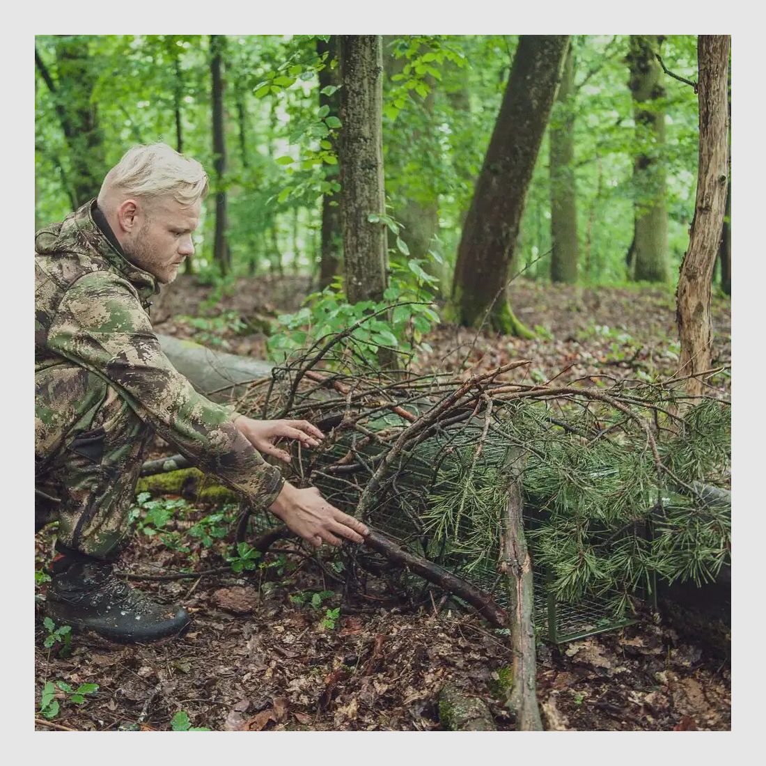 Falle Falle Lebendfang – zwei Klapptüren
