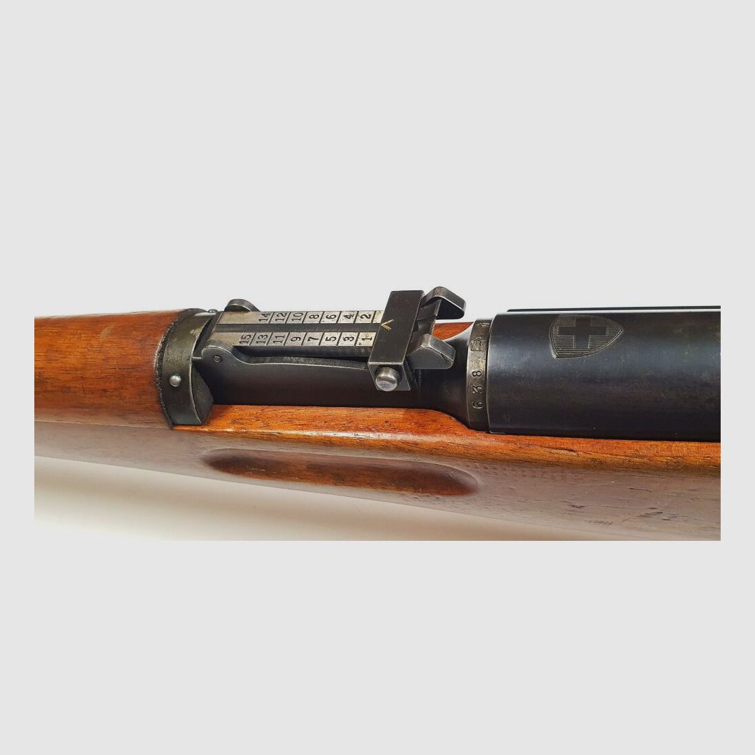 Fabryka broni Bern K31 kaliber 7,5x55 szwajcarski całkowicie zgodne numery