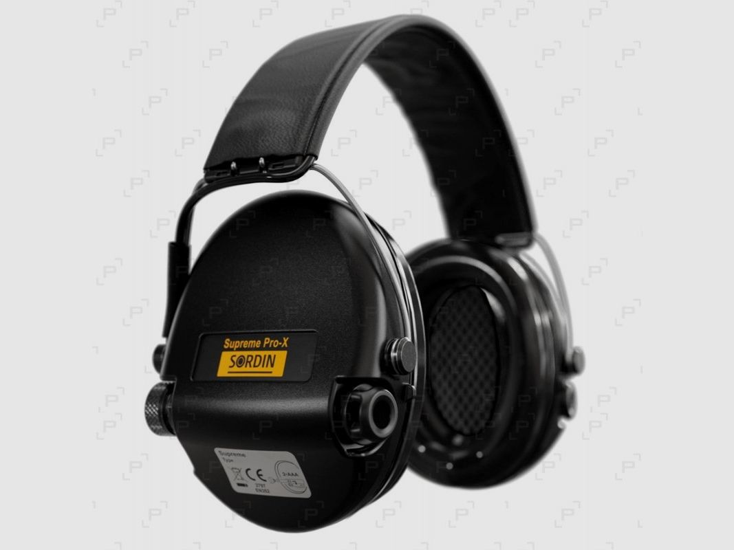Cuffia elettronica SORDIN SUPRÊME PRO-X BLACK, immagine 2 di 5