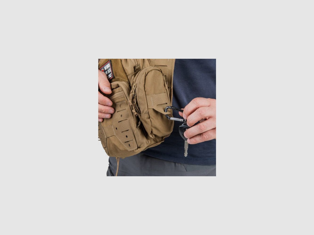 EDC-Seitentasche Cordura coyote, Bild 13 von 14