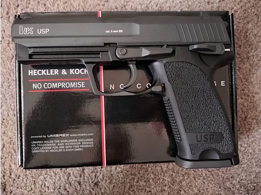Heckler & Koch USP Co2 Kal. 6mm Umarex OVP