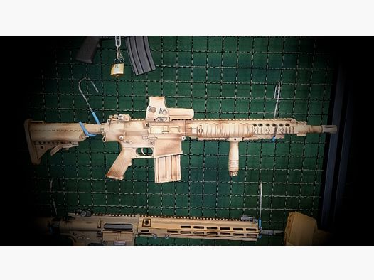 CUSTOMGUN: E&C Project BFG mit Reddot, Jefftron Scylla, Speedgears, Aimtop, ca. 1,6 Joule