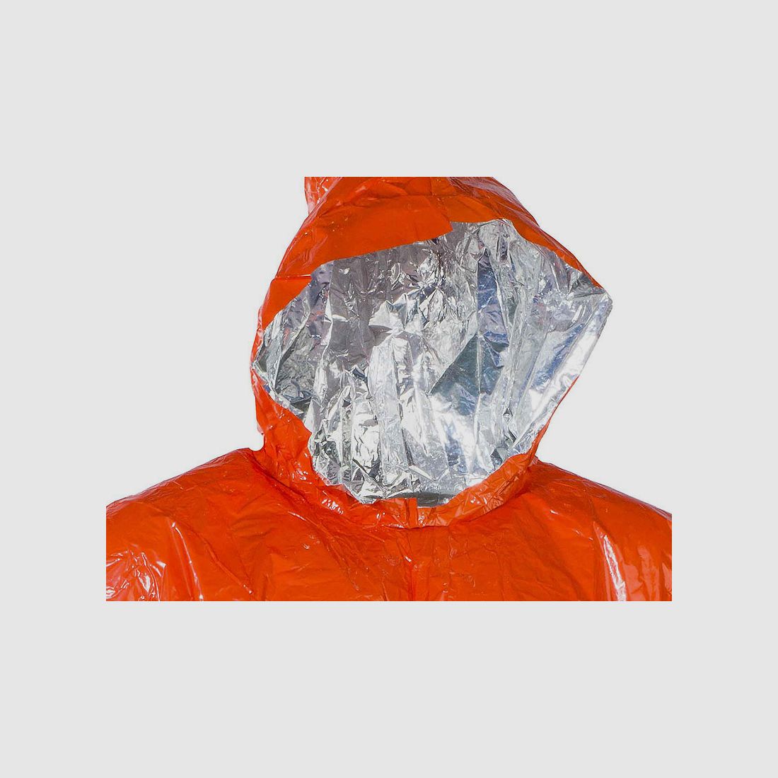 Emergency poncho for hunters
