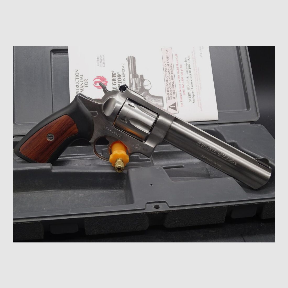 Ruger GP100 Kaliber .357 Magnum 6" GP 100 KGP161 STS