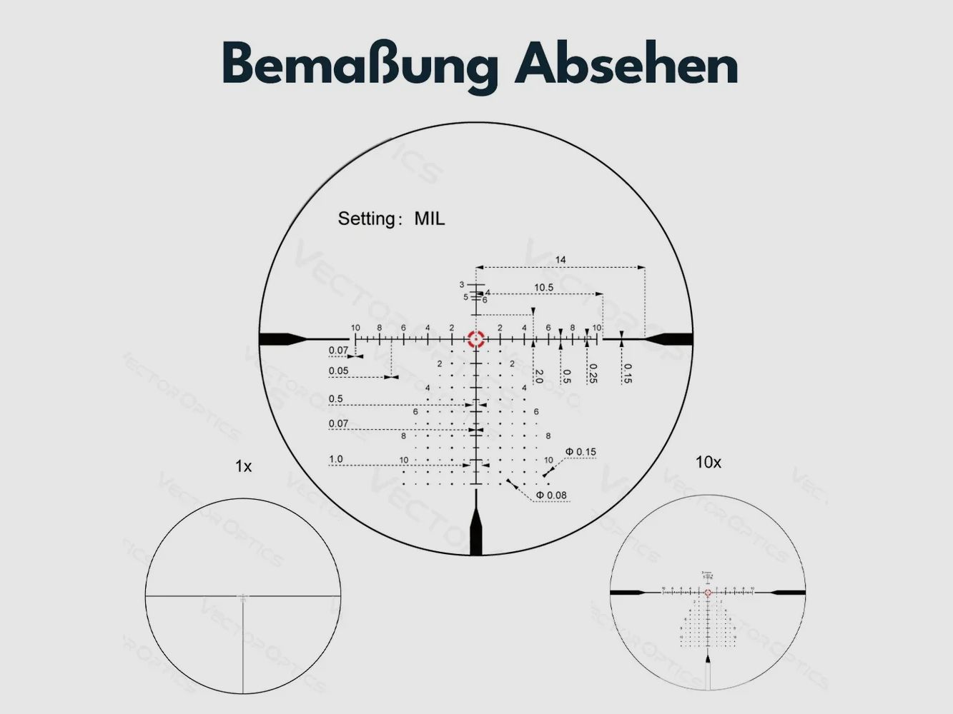 Vector Optics SCFF-47 Continental x10 1-10x28FFP ED