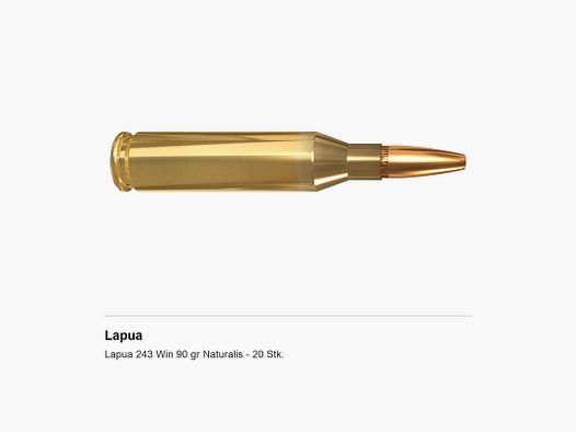 Lapua 243 Win 90 gr Naturalis – 20 Stk.