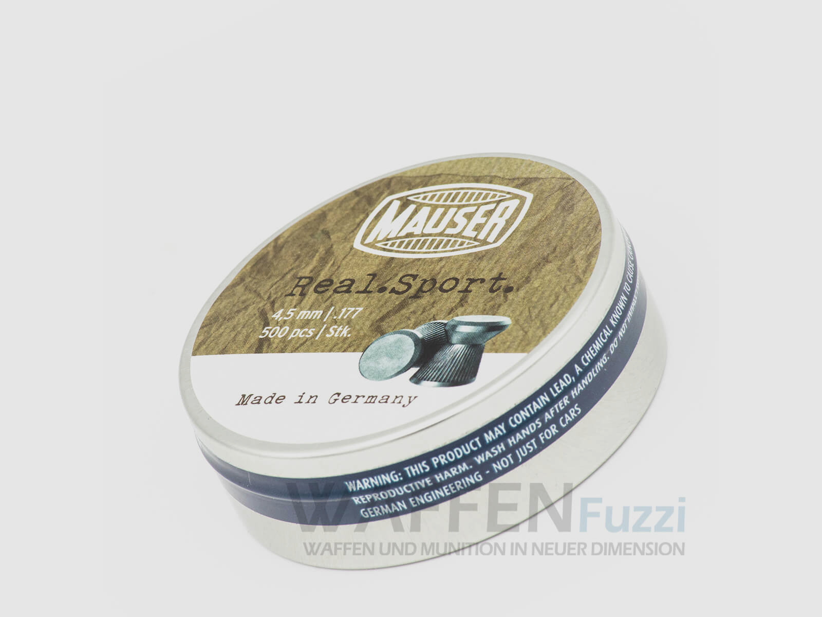 Mauser Real Sport Diabolos 4,5mm 500 pcs.