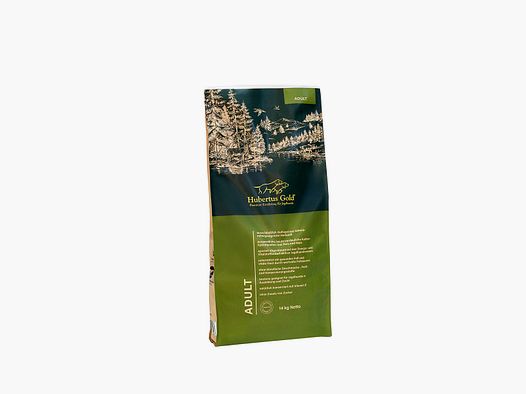 Hubertus Gold Adult Premium 14Kg + Honden Snack 350 gram t.w.v. 3.95