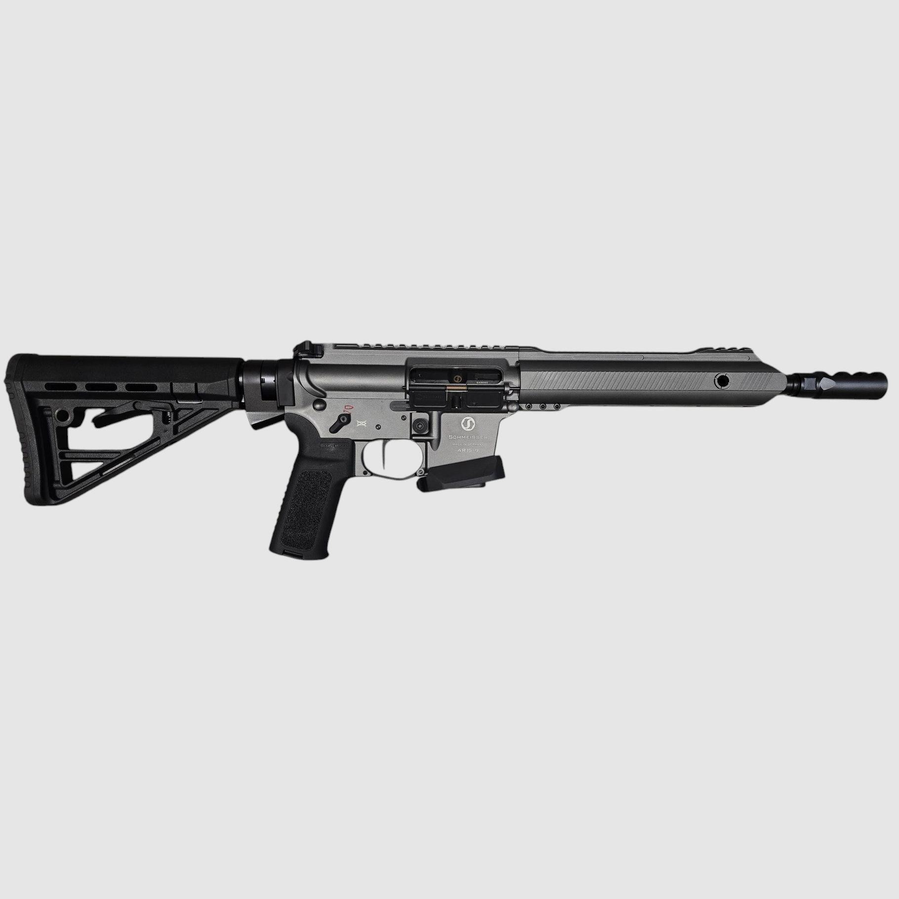 SCHMEISSER AR15-9 S4F Dynamic PCC Gris Sport 10,5“ carabine semi-automatique 9mm Luger *EWB obligatoire AR15-9 Sport S Dynamic - DISPONIBLE IMMÉDIATEMENT!