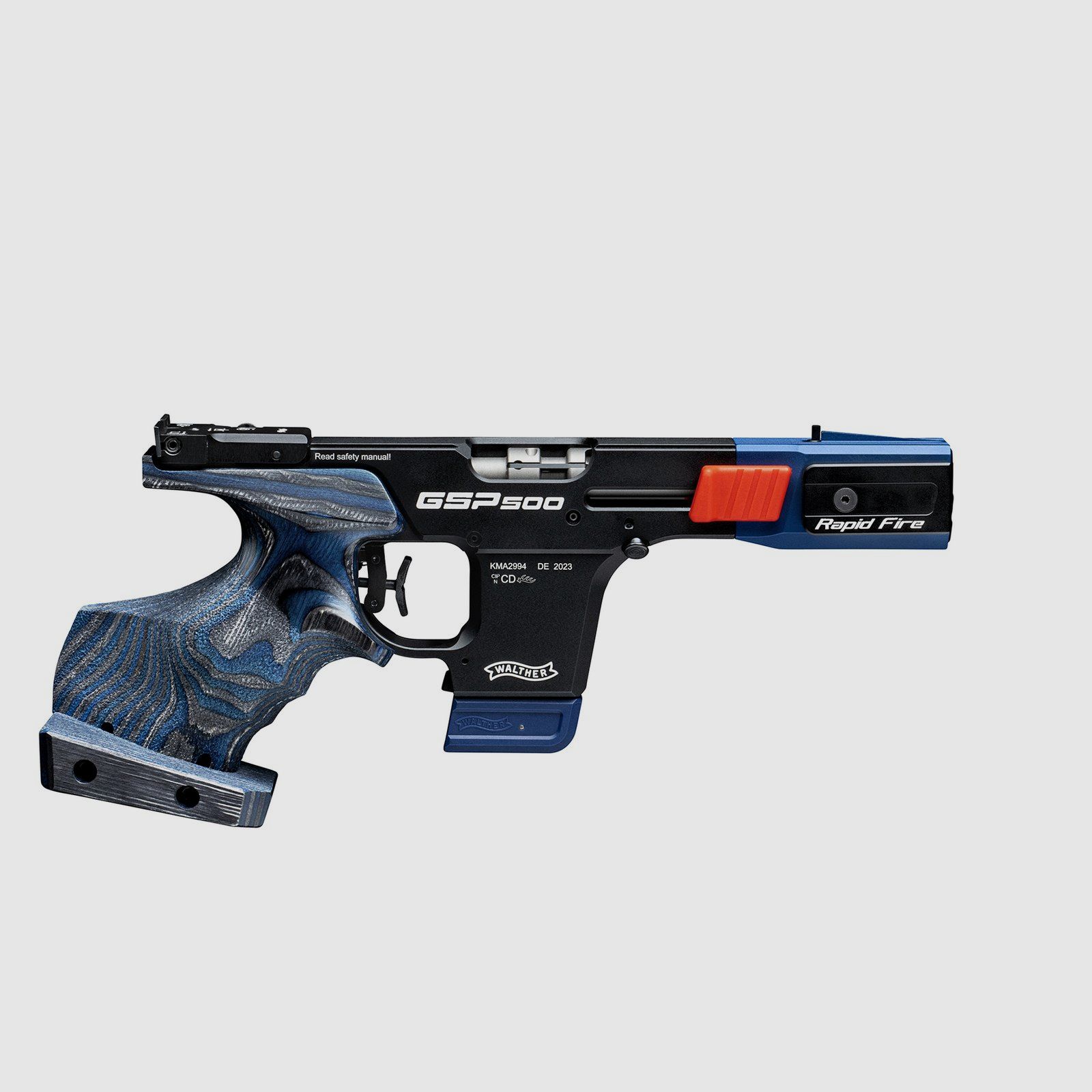 WALTHER GSP500 Rapid Fire .22 LR – gaucher – m – sans conversion, image 1 sur 3
