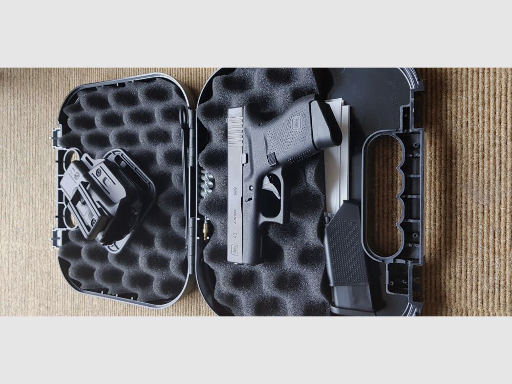 Glock G43 mit Holster
