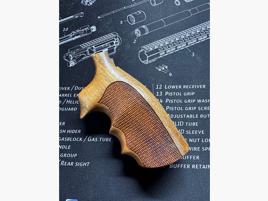 Hogue Holzgriff für Ruger Security Six und Police Service Sic