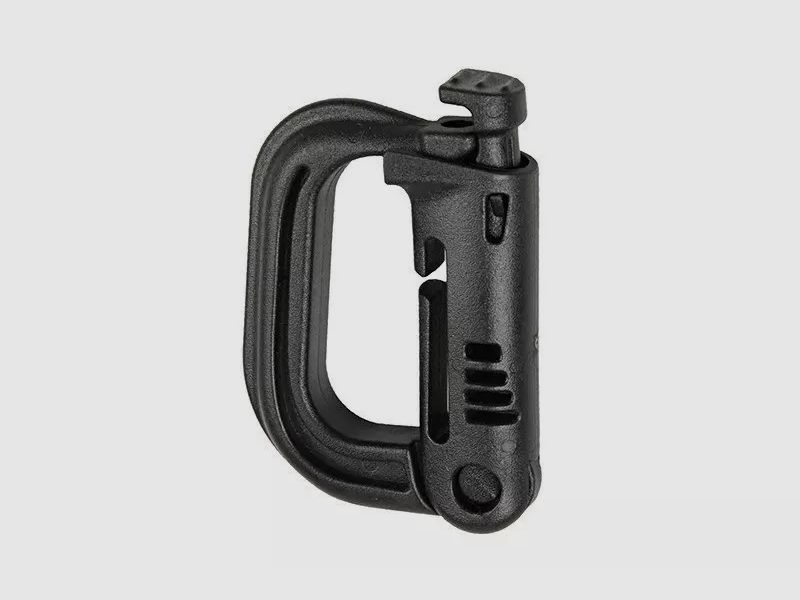 1x GRMLOCK-Type Karabiner (schwarz)