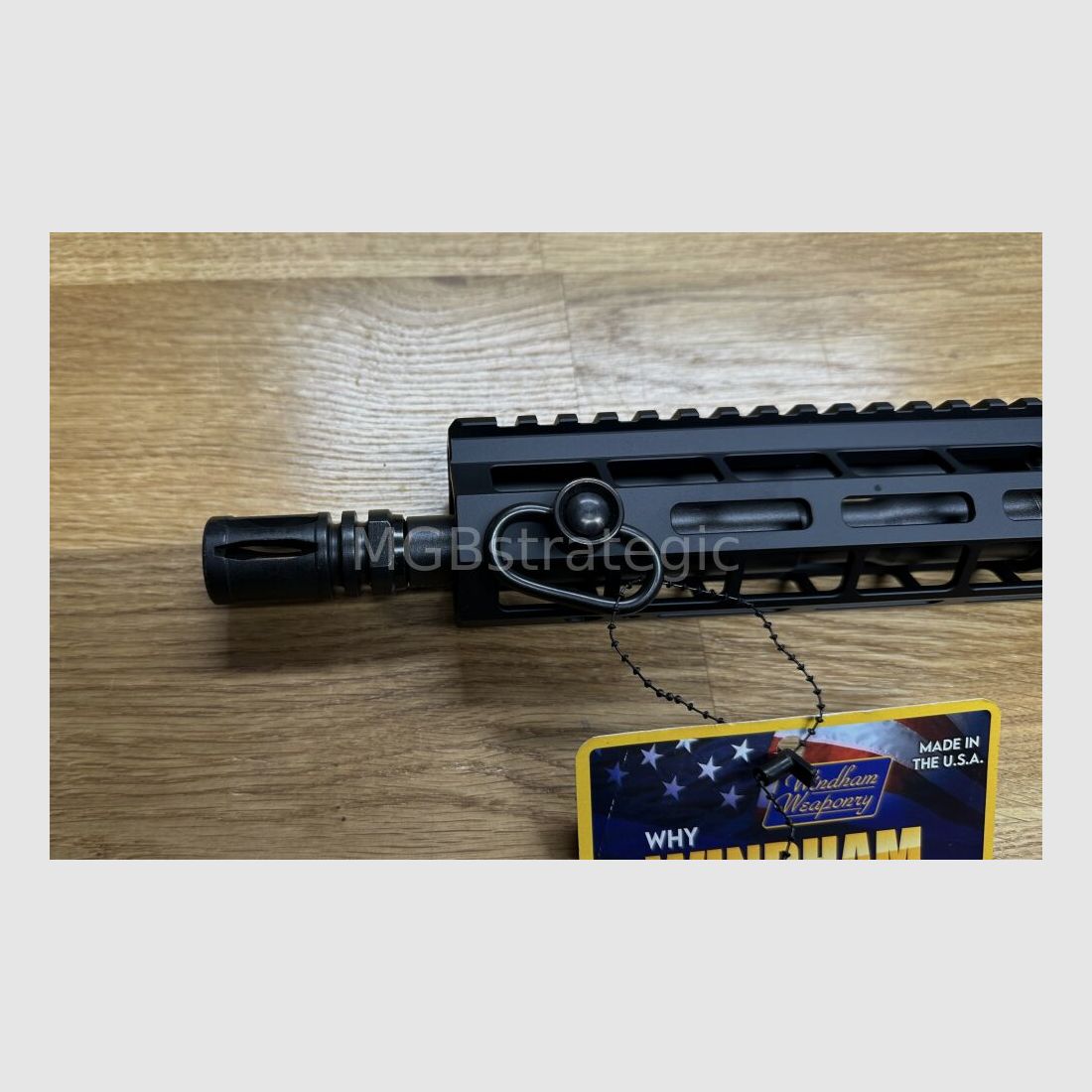 Windham Weaponry - halbautom. Büchse .223Rem RIFLE 16M4 SHAVED FRONT SIGHT - R16M4SFSMIT-16 - 15″ Windham Weaponry Aluminum M-LOK Free Float Handguard - 16" Lauf - Gewicht 2,88 kg ungeladen - System AR15 AR-15
