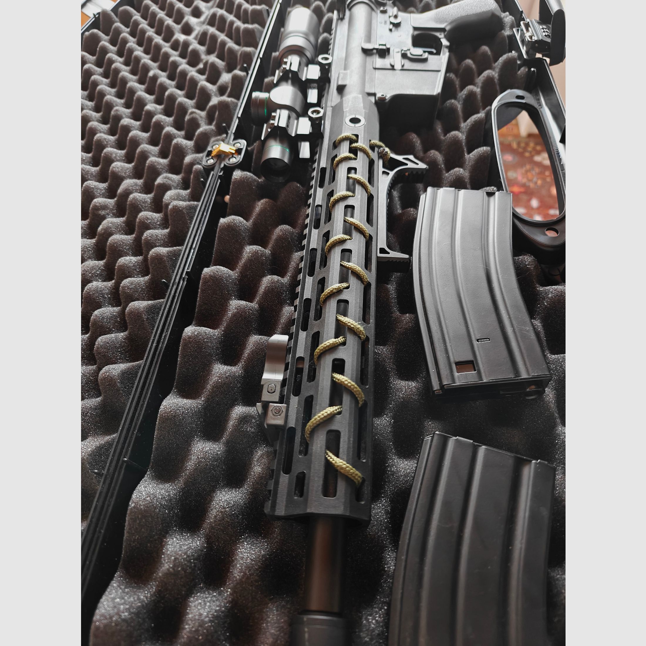 Begadi Sport M4 "Nylon Series" -GEN.5- Upgrade S-AEG mit PRO HopUp, Begadi CORE EFCS / Mosfet & FSWS 