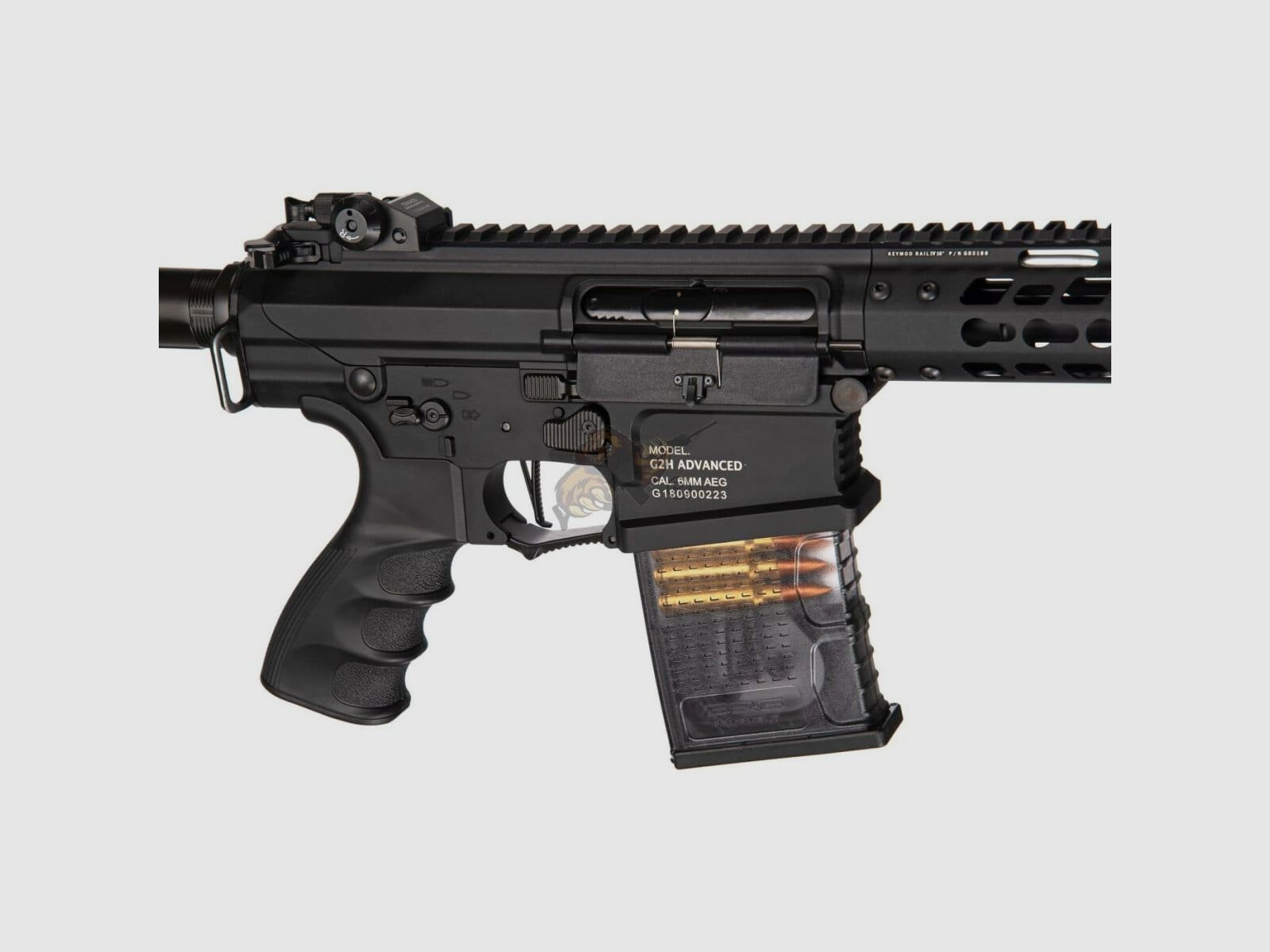 G&G TR16 MBR 308WH G2H 2.0 Joule Version mit ETU in Schwarz Airsoft S-AEG frei ab 18