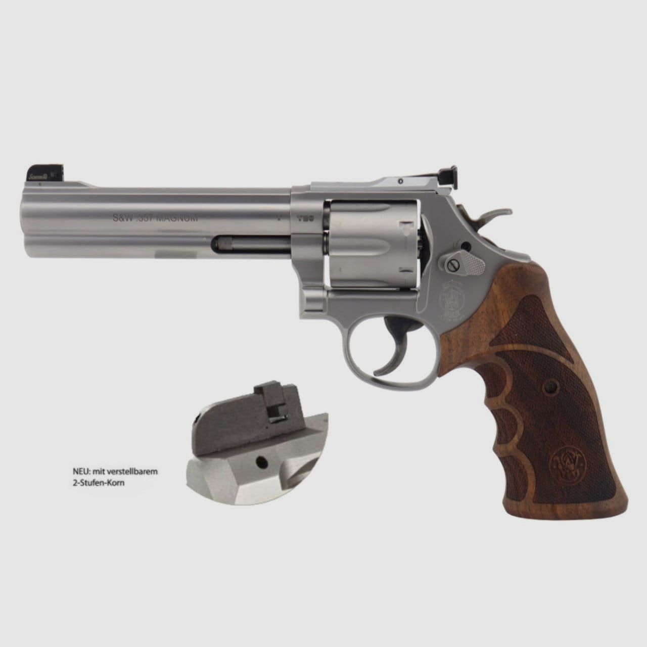 S&W 686 Target Champion Match Master Revolver matt .357 Mag