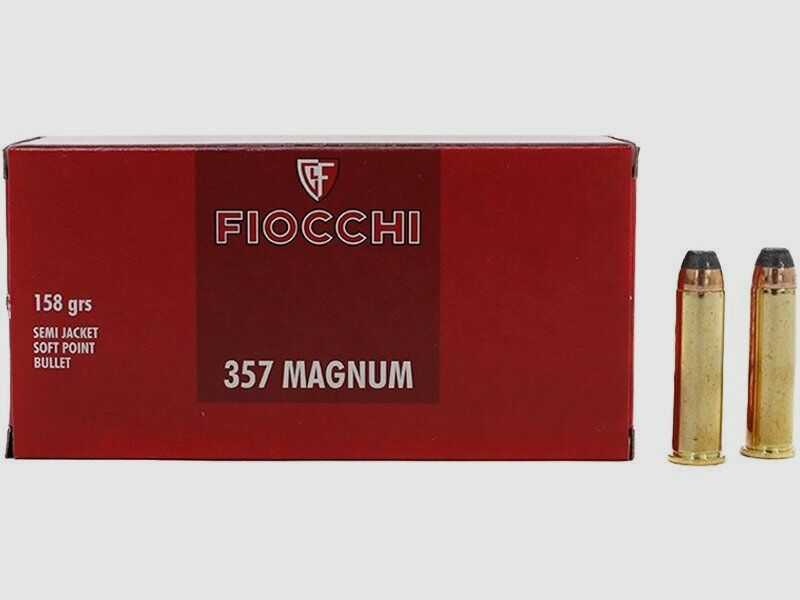 FIOCCHI TM SJSP 10,24g / 158grs à 50 .357Mag.