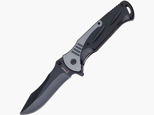 Cuchillo de bolsillo XXL gigante con hoja negra