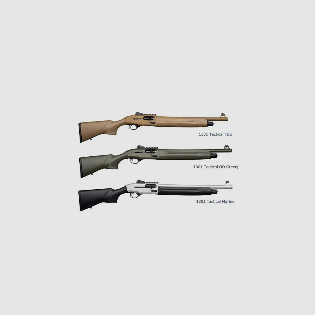 BERETTA Selbstladeflinte Mod. 1301 Tactical OD green 12/76  LL 47cm   MultiChoke
