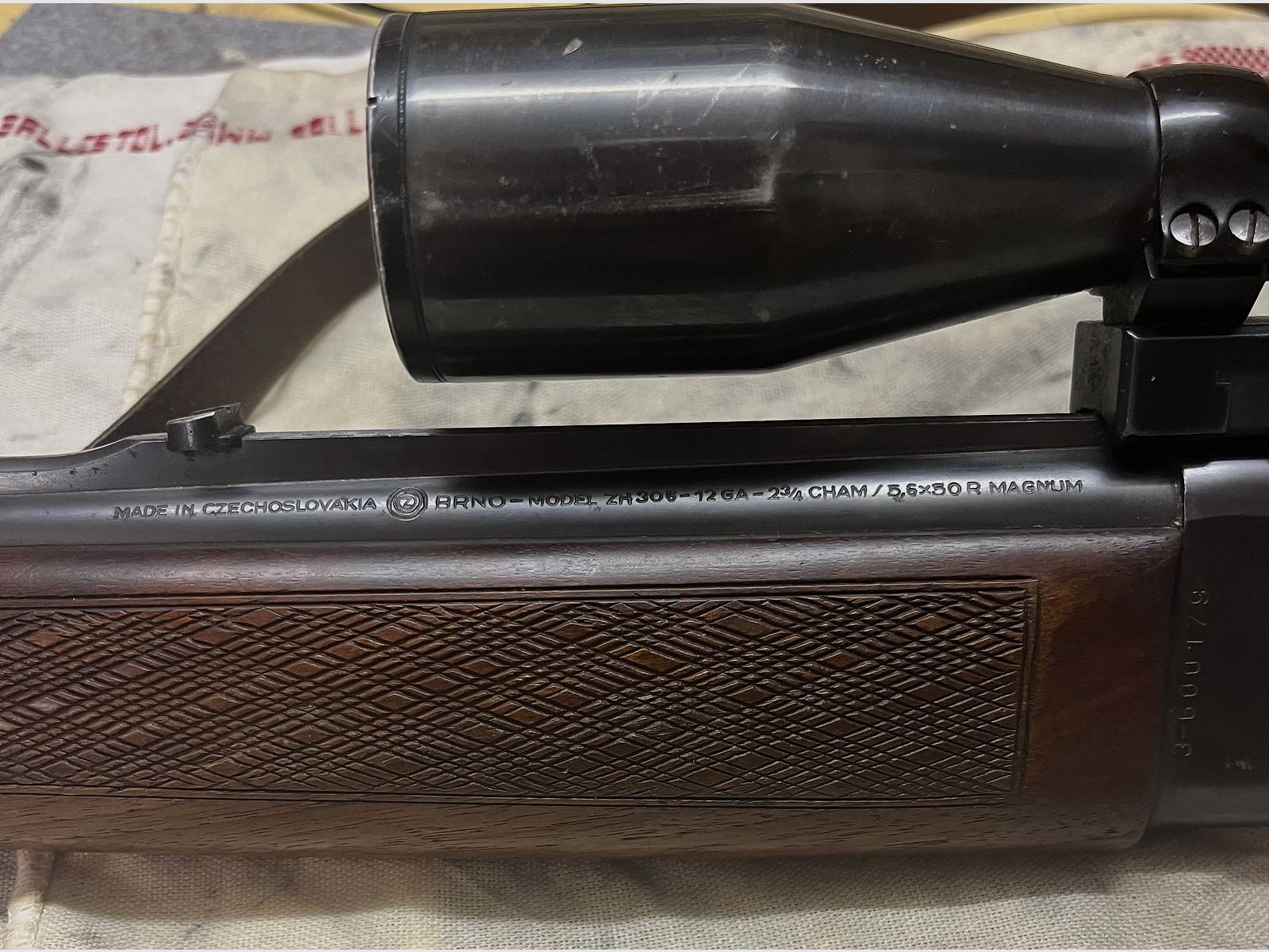 Fusil à bouchon Brünner Mod ZH304/ZH301/ZH306