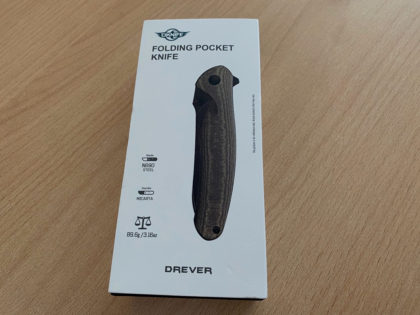 Olight Drever OD Green Micarta Handle Taschenmesser NEU & OVP 