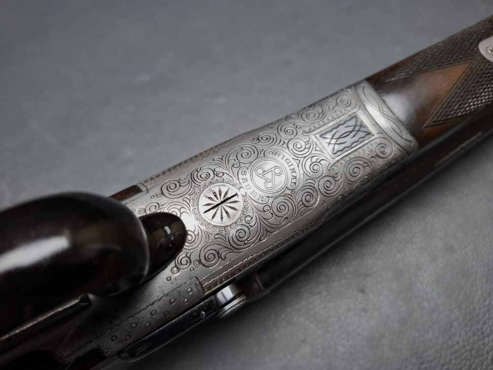 Sauer & Sohn Drilling mit Schlagstücksicherung und Schwenkmontage