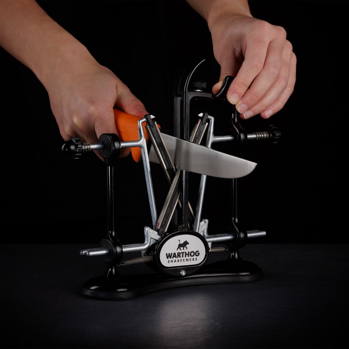 EUROHUNT V-Sharp A4 Messerschärfer - Schwarz