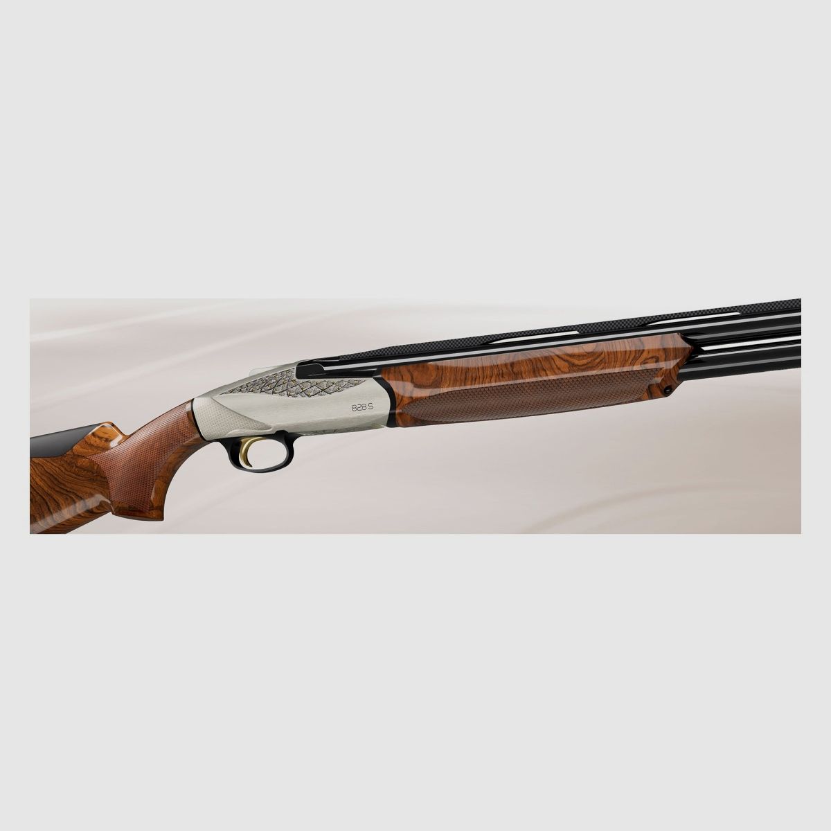 Benelli 828 S Silver A.I. Kal. 12/76, Bild 4 von 4
