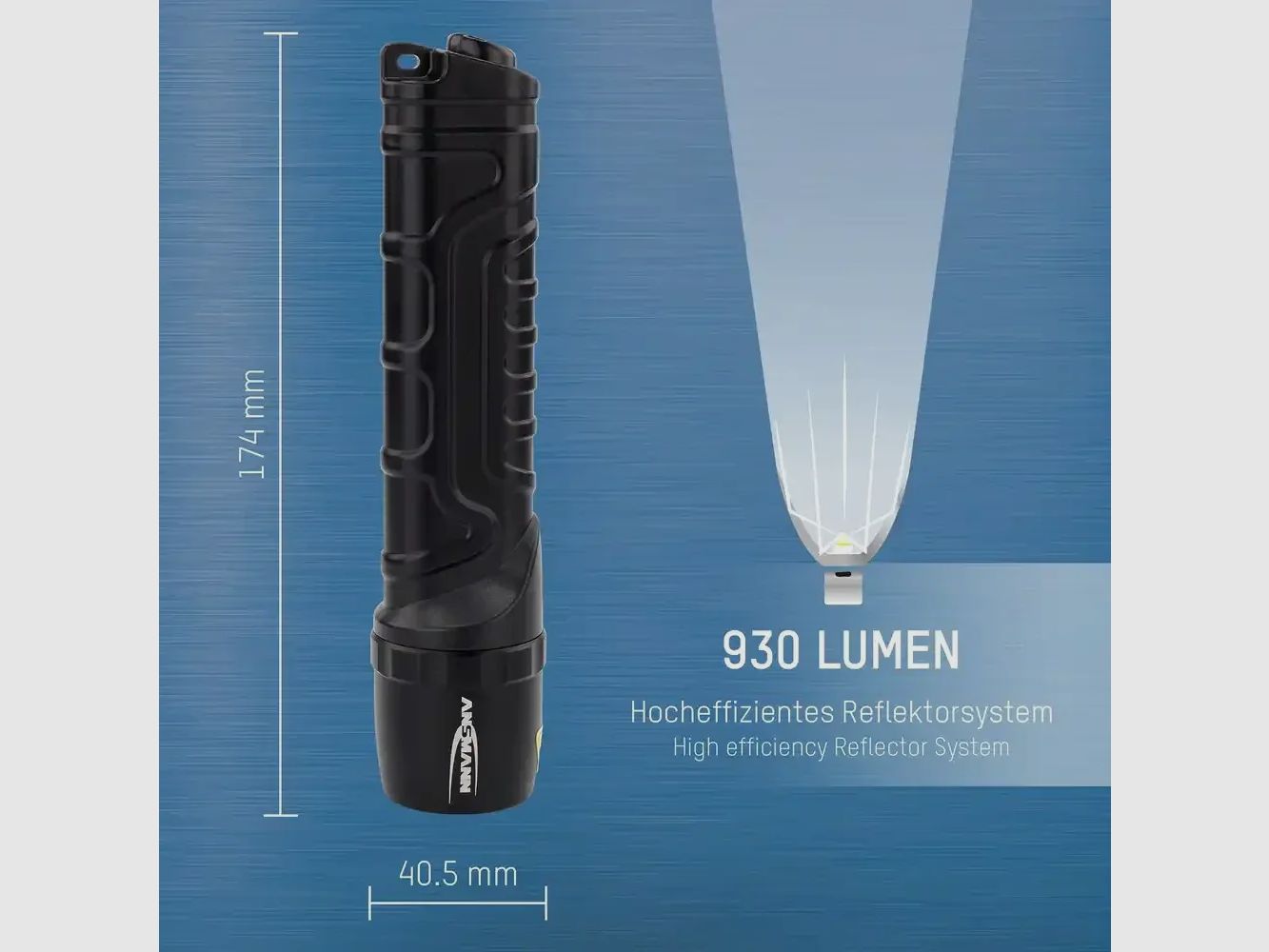 Ansmann Taschenlampe M900P