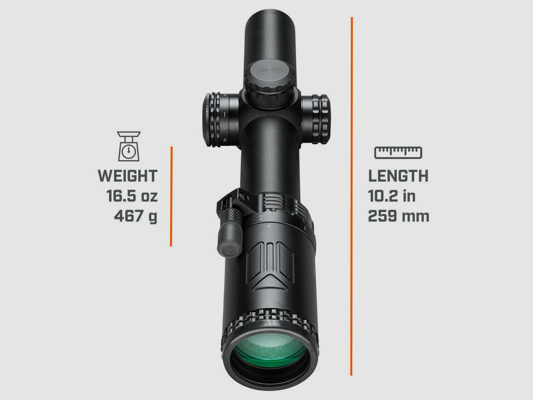 BUSHNELL AR Optics® 1-8x24 Verlichte Richtkijker AR71824