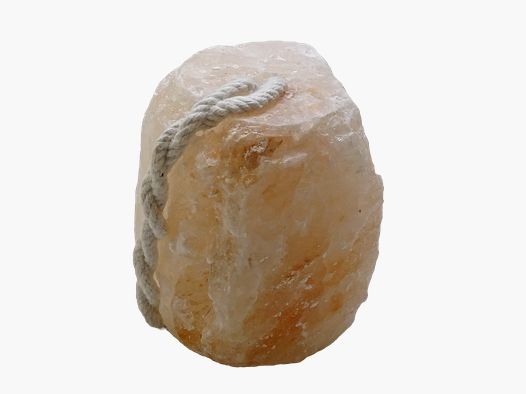 Piedra de sal de 2,5 kg con cuerda natural