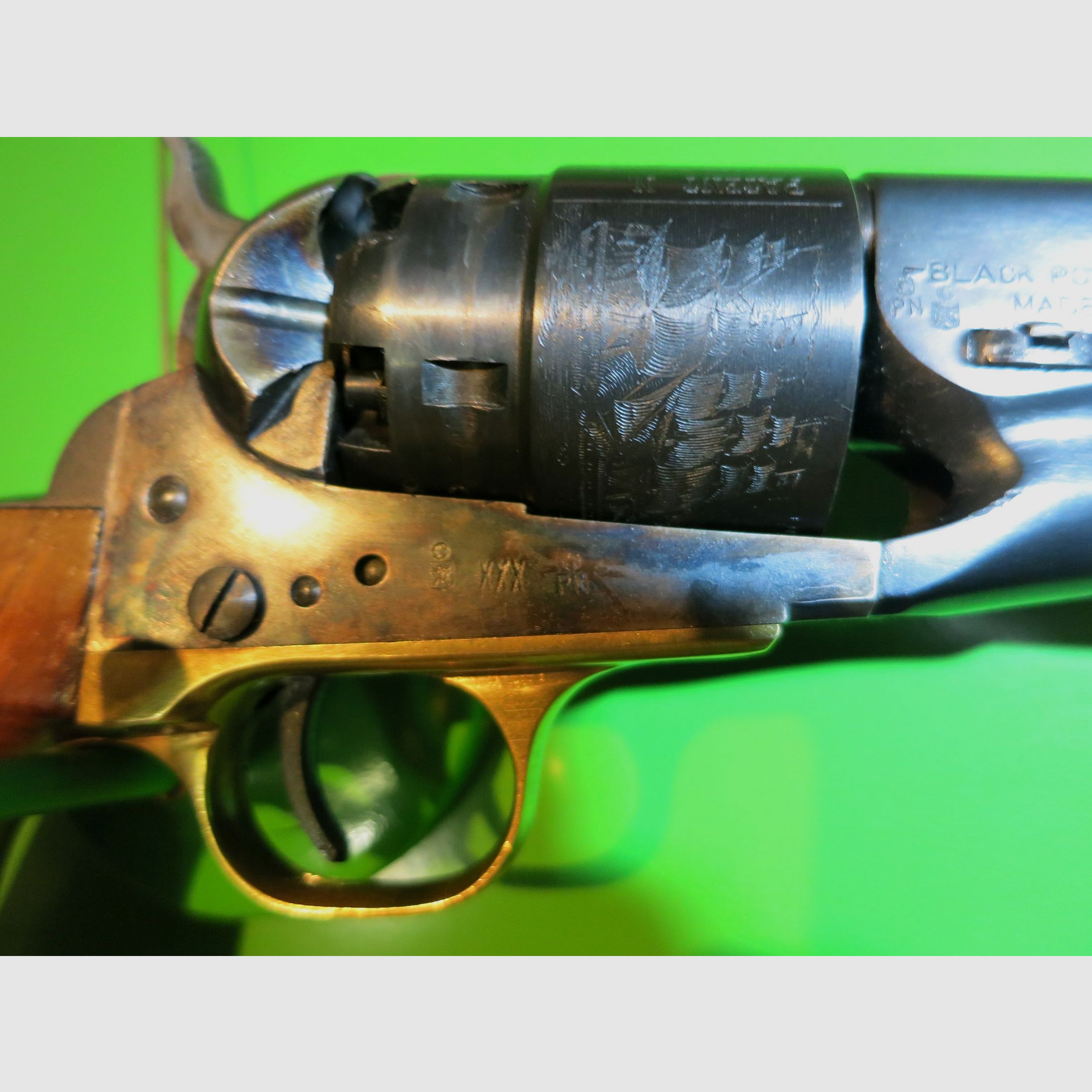 Perkussions-Revolver, Hege-Uberti Modell 1860 Army, .44BP      #39-