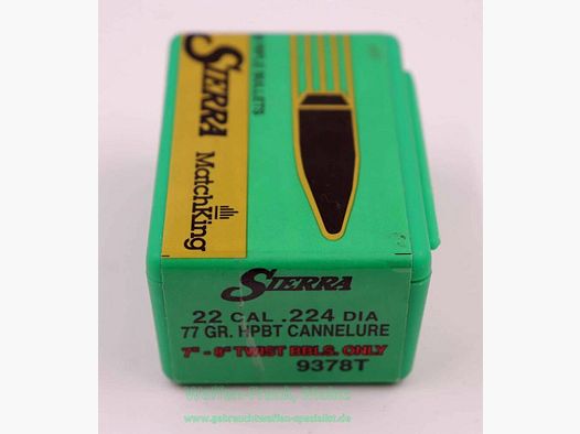 Sierra Bullets, Santa Fe proiettili per fucile .22 (.224)