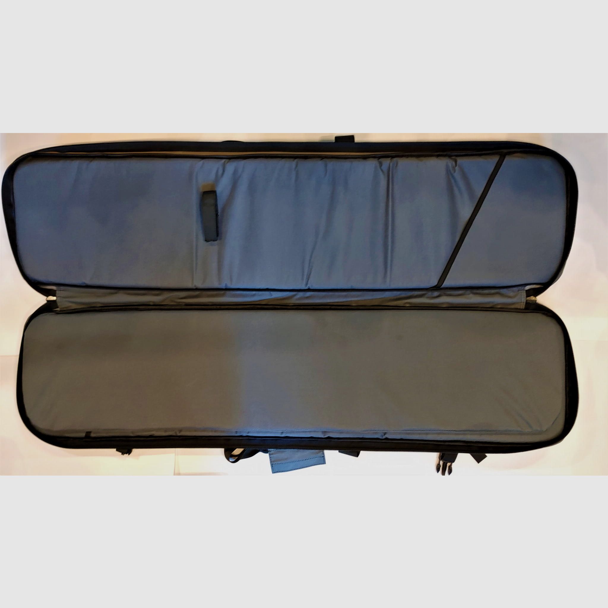 TACTICAL 1 GRAY Waffenfutteral, grau, für zwei Waffen mit Trennwand, 115 cm X 30 cm X 6 cm, Bild 3 von 6