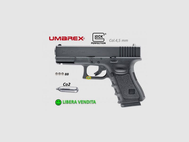 UMAREX GLOCK 19 gen 3 CO2 kal.4,5mm