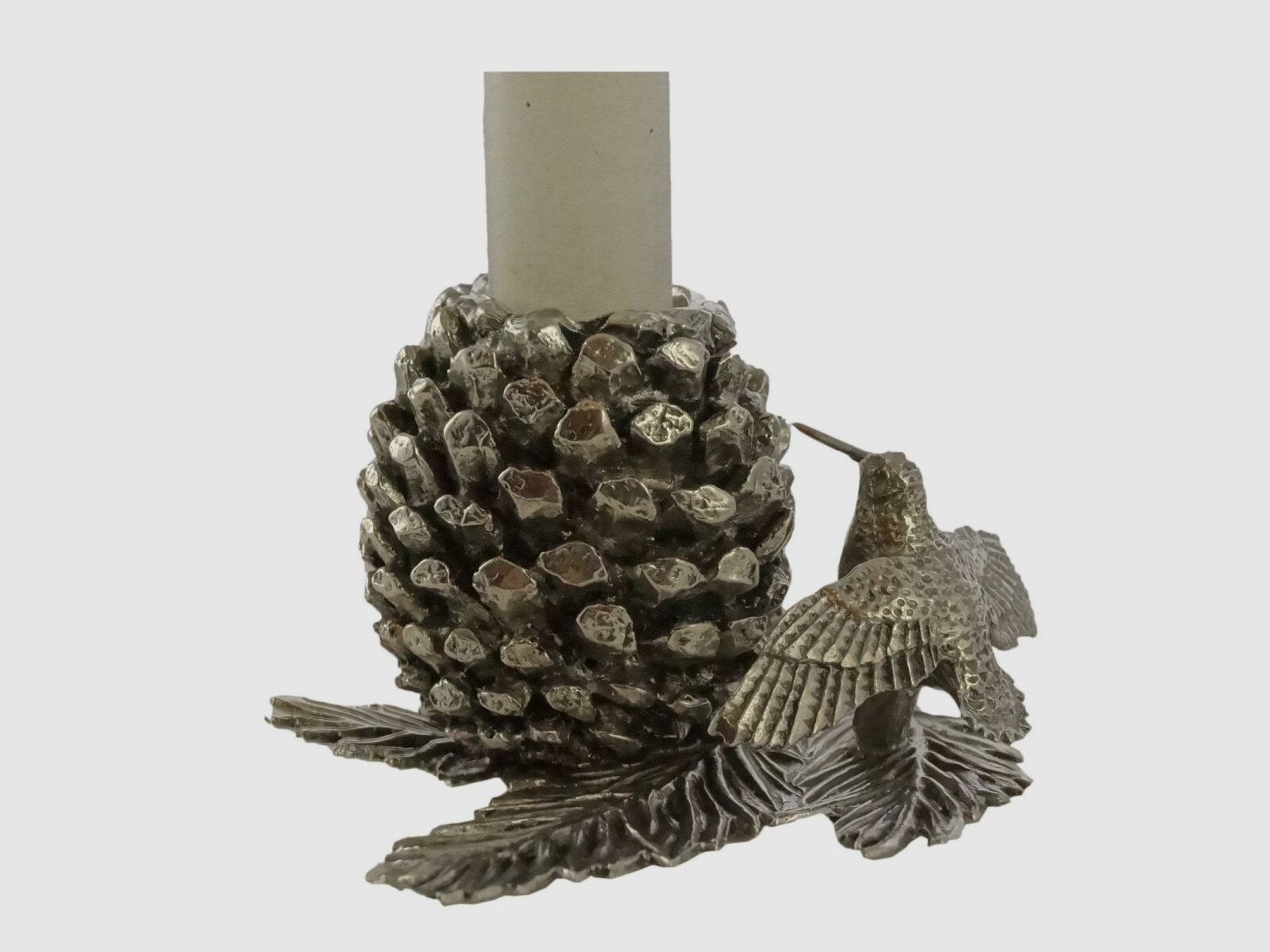 Lovergreen Accessoires Motiv Kerzenhalter Motiv: Kiefernzapfen mit Waldschnepfe