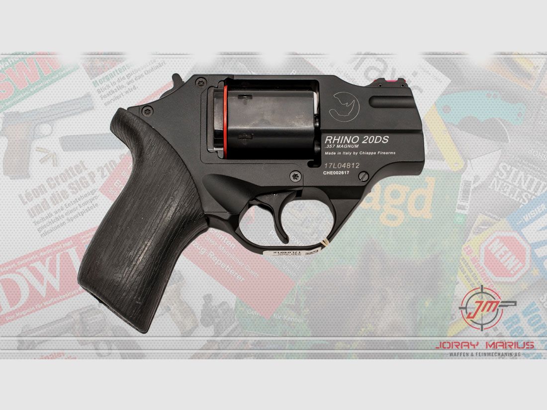 Chiappa Rhino 20 DS Revolver .357 Magnum 2″ Black