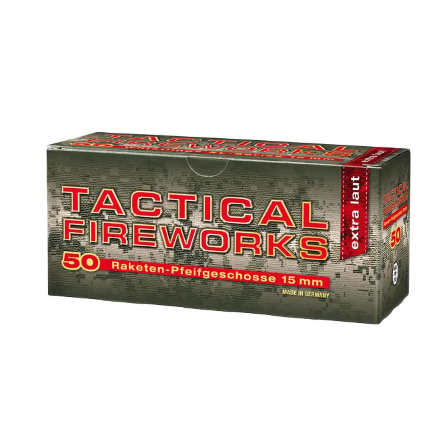 Tactical Fireworks Pfeifgeschosse extra Laut 50 Schuss
