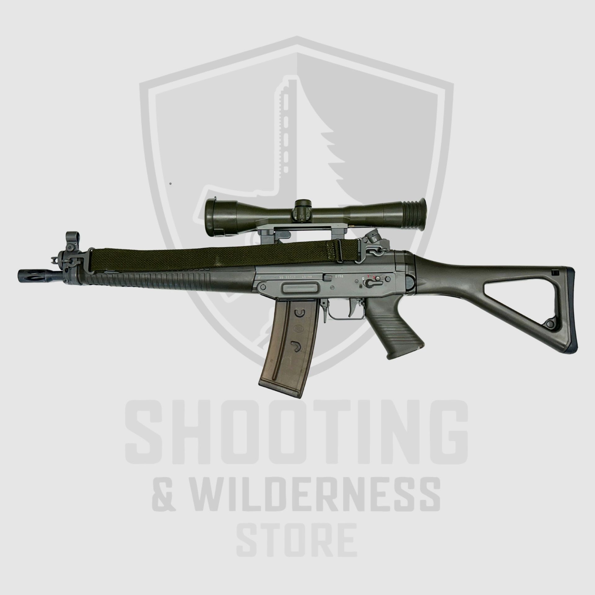 Hensolth 6x42 BL richtkijker incl. SIG QD-montage OCC, afbeelding 2 van 4