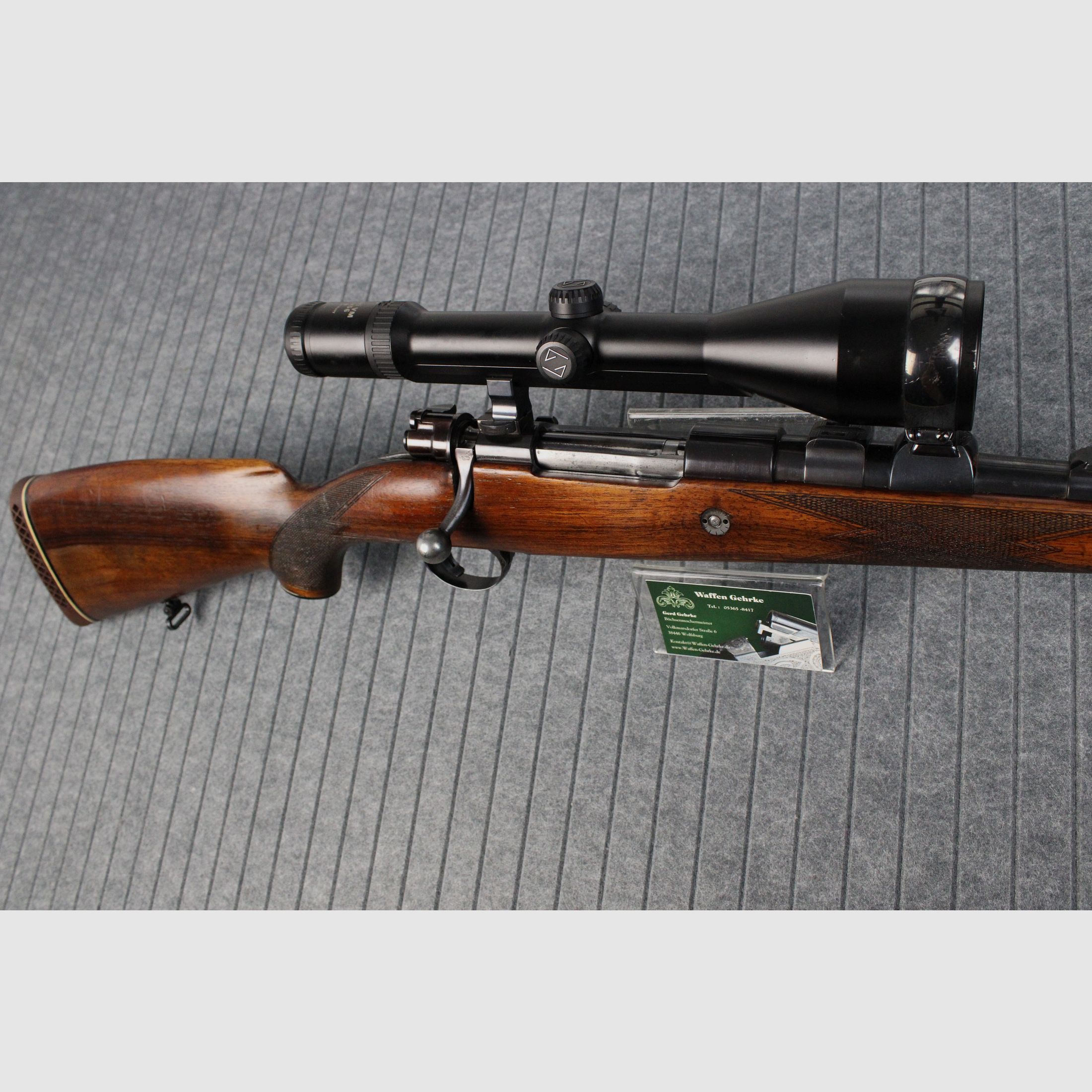 Origian Wilhelm Brennecke Berlin 9,3X64 / Zeiss 3-12X56, zdjęcie 2 z 6