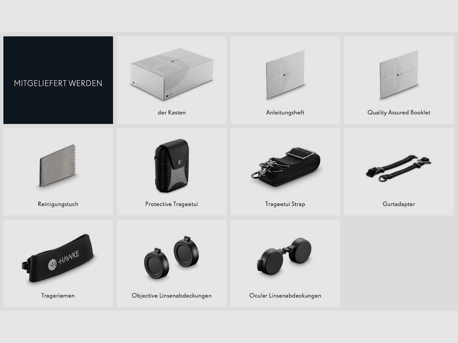 HAWKE 38013 Frontier HD X 10x42 Fernglas mit Riemen und Tragetasche Birdwatcher