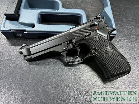 Beretta Mod. 92F in 9mm Para Neuwertig" in Original Box mit Zubehör !