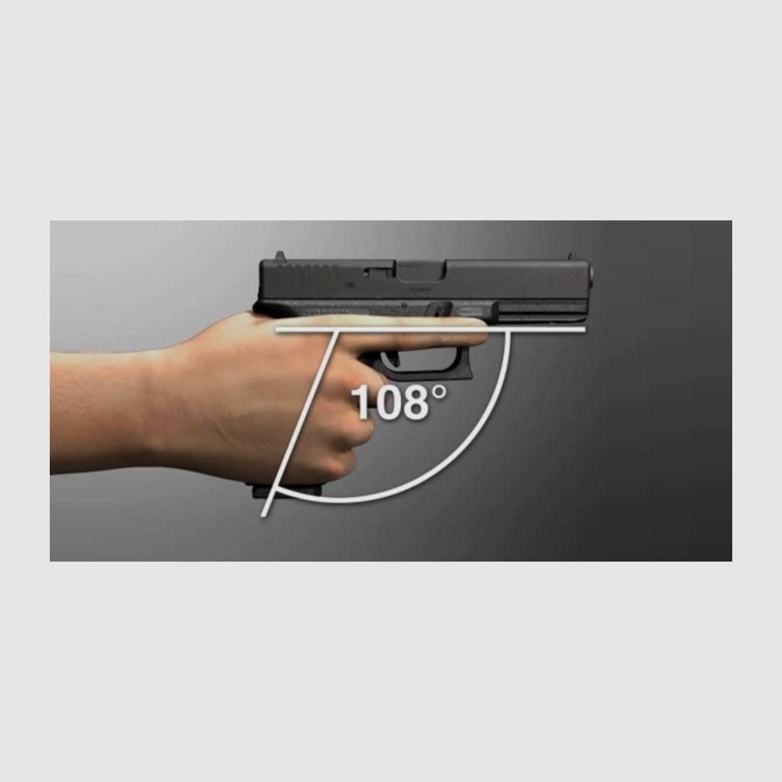 GLOCK pistol 17 Gen. 4 M.O.S. 9mm Luger