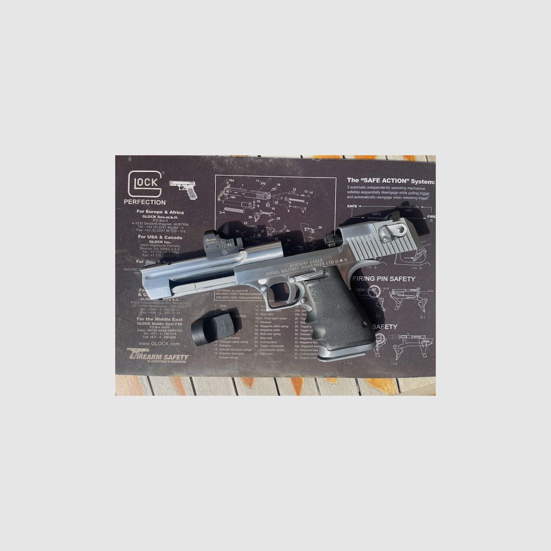 Desert Eagle IMI .44 Magnum Stainless